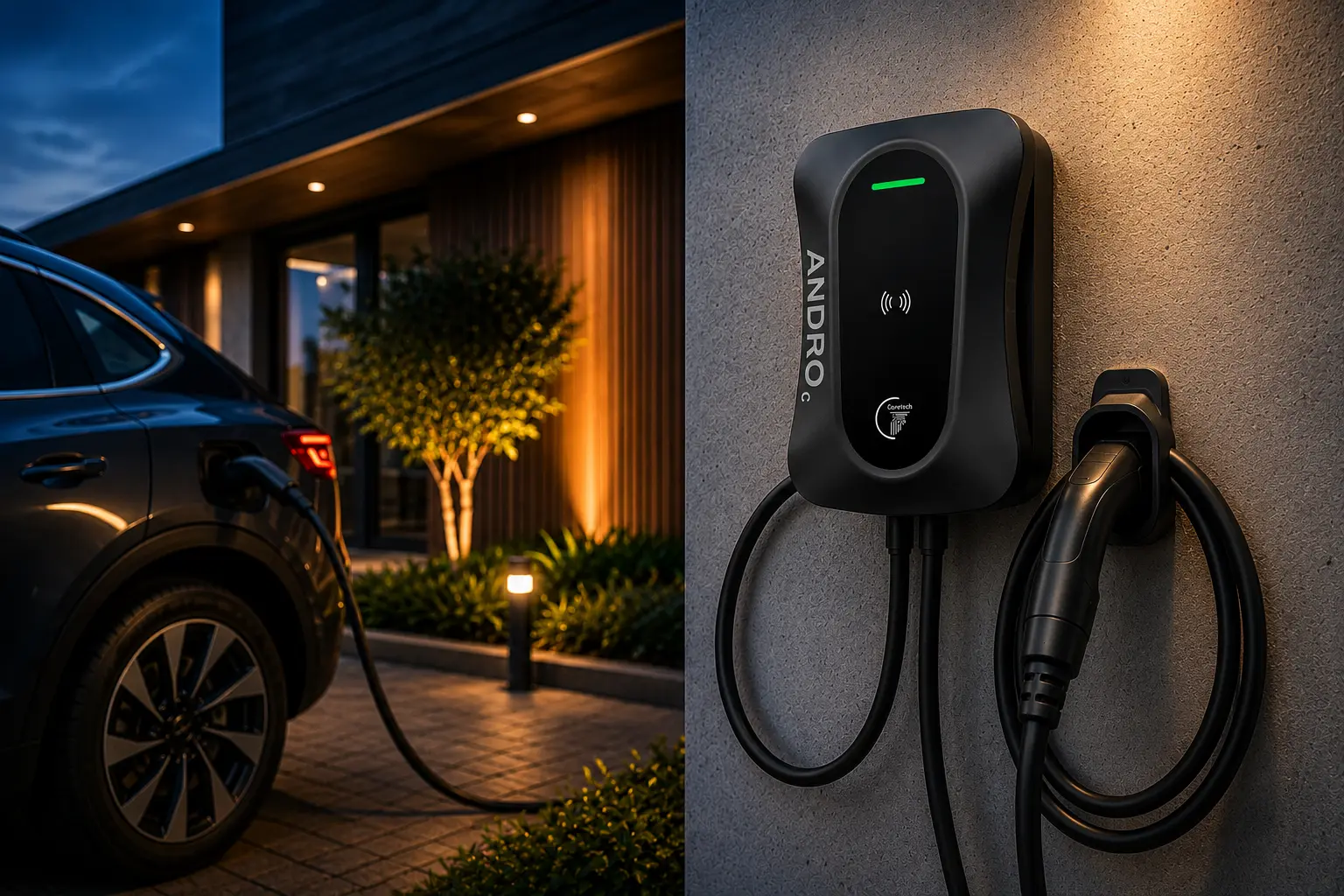 Smart EV Charger Cardiff: Why Homeowners Are Choosing Andro Core